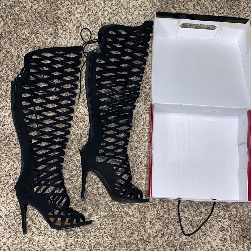 Thigh high boots